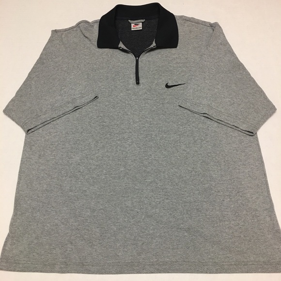 nike zip polo